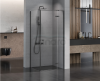 NEW TRENDY Kabina prysznicowa KALIBRA BLACK 100x90x195 szkło 6mm K-4994